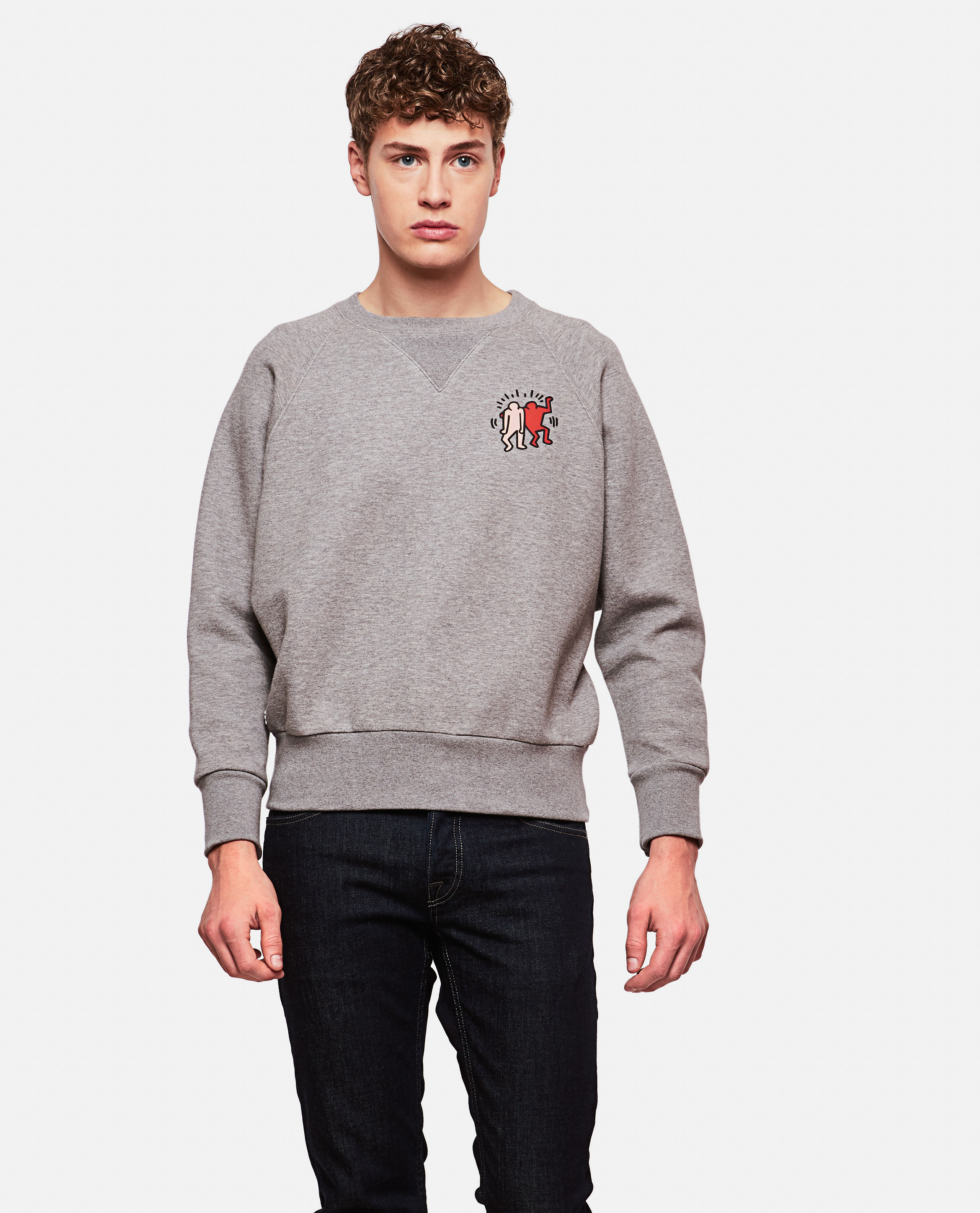 lacoste x keith haring sweater