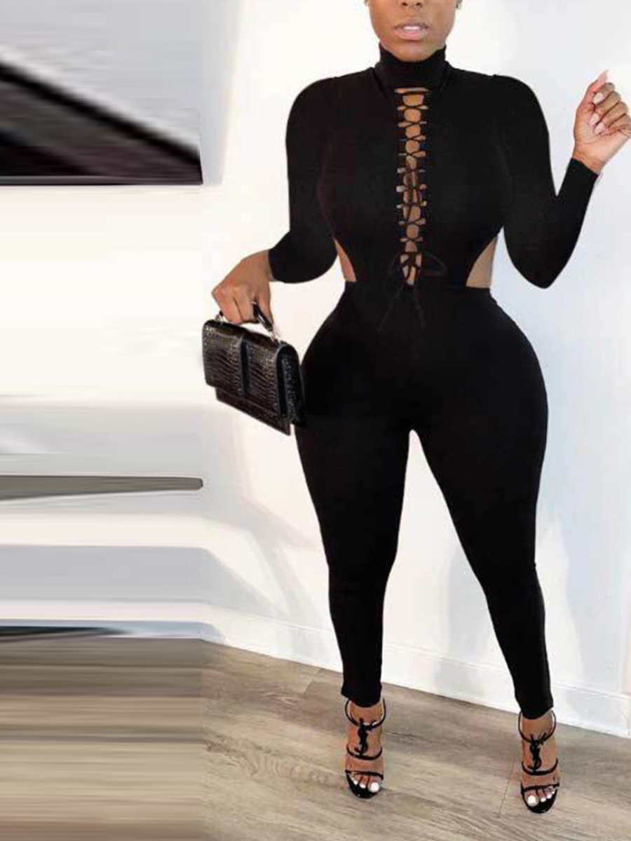 lovelywholesale black jumpsuits
