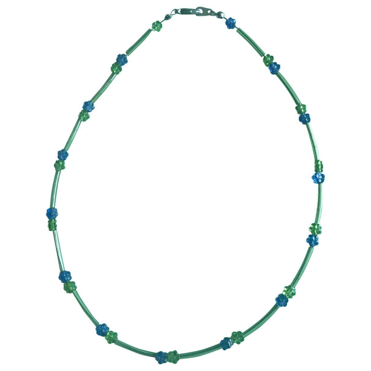 18K Gold Plated Engravings Of Mine Necklace Clear main image 1