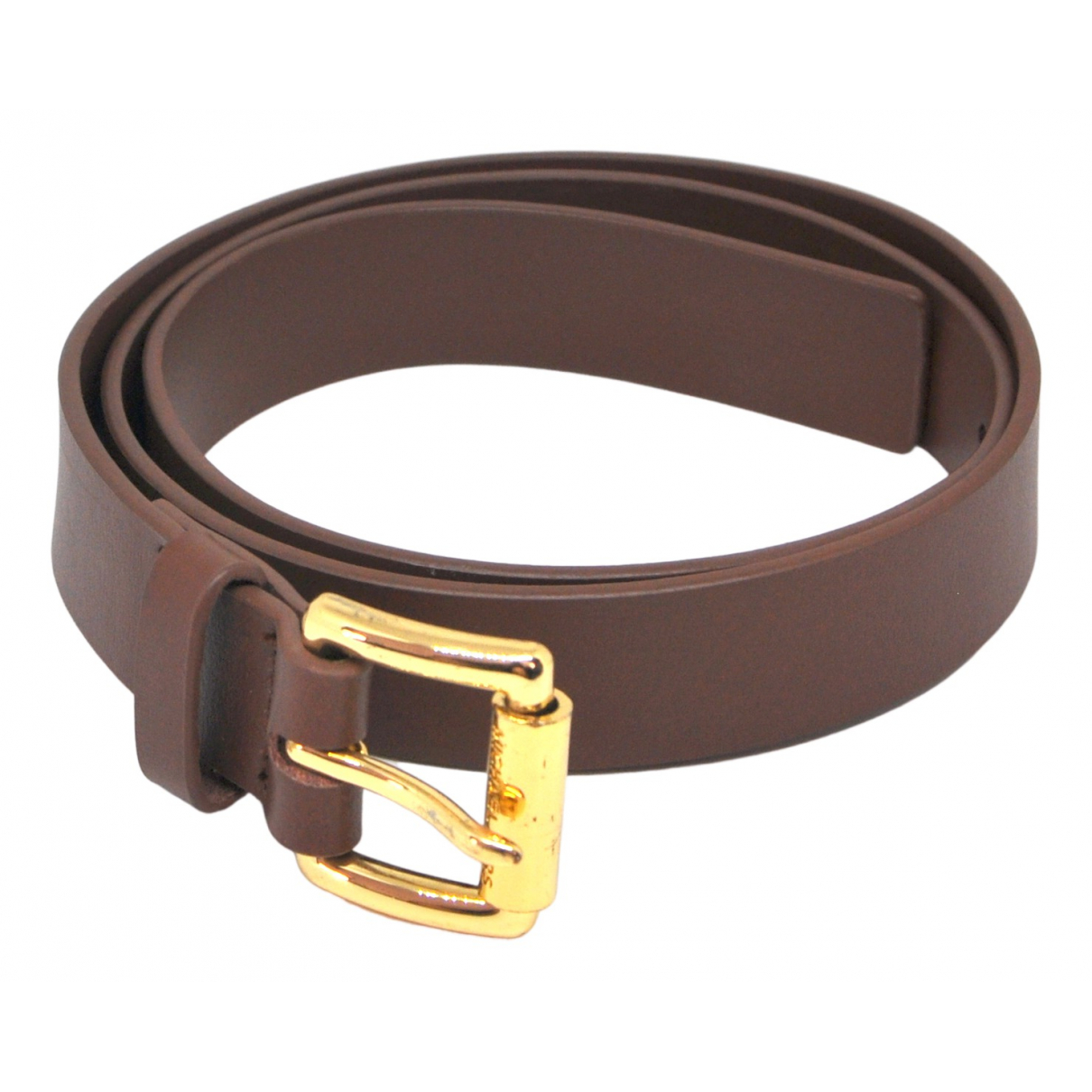 Achetez Michael Kors Michael Kors Ceinture pour femme en cuir marron