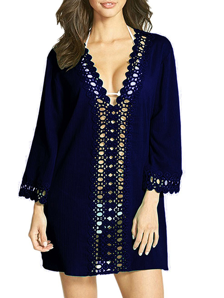 beach cover up tunic plus size